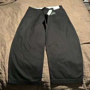 Uniqlo U wide fit chino pant black